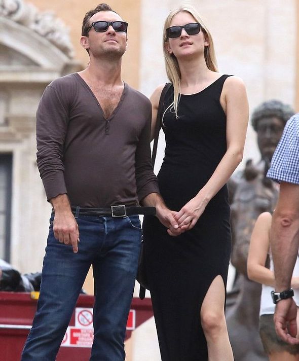 Джуд Лоу и Филиппа Коан