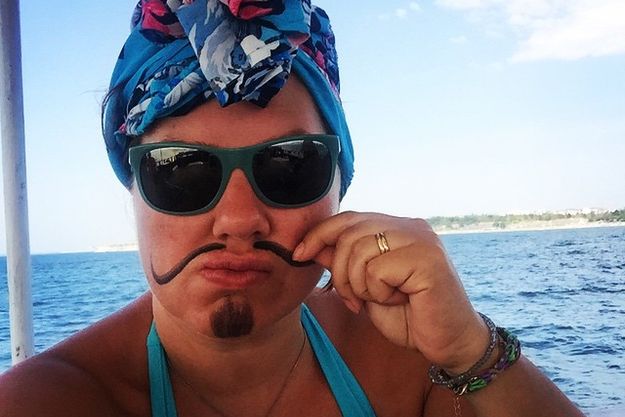 Ева Польна удивила выросшими усами и бородкой