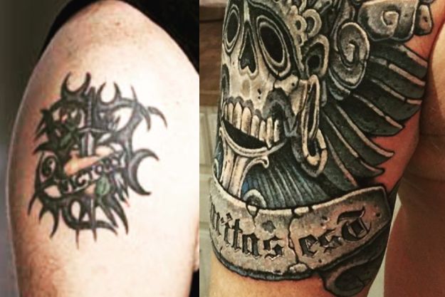 Владимир Пресняков продемонстрировал новое тату