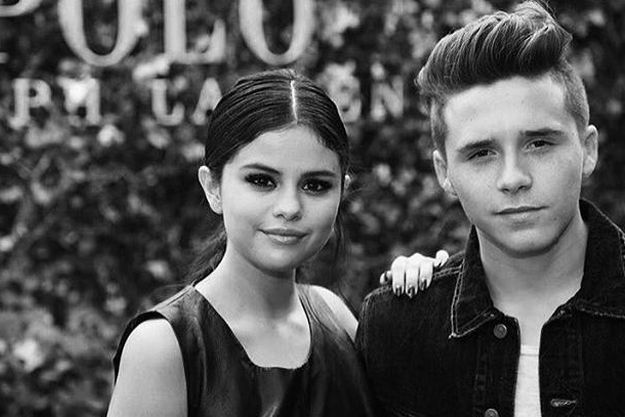 Бруклин Бекхэм вышел в свет с Селеной Гомес