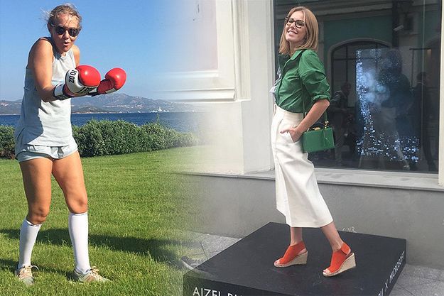 Ксения Собчак засветила свои целлюлитные ноги