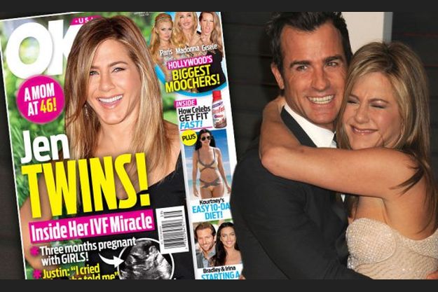 СМИ: Дженнифер Энистон беременна близнецами