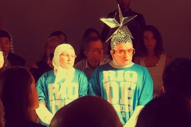 Верка Сердючка засветилась на Неделе моды в Нью-Йорке