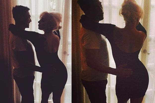 Леди Гага бросилась в объятия своего парикмахера