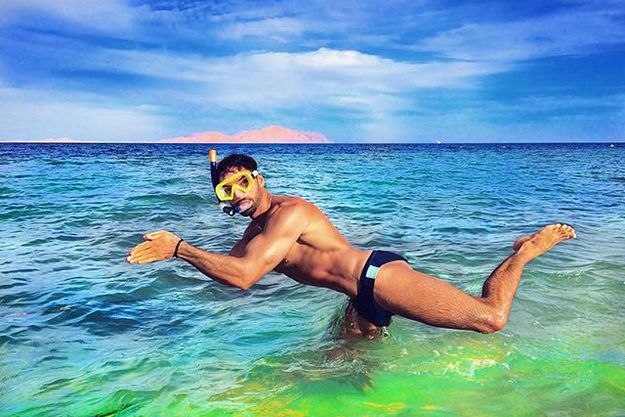 Виталий Козловский показал откровенное фото в плавках