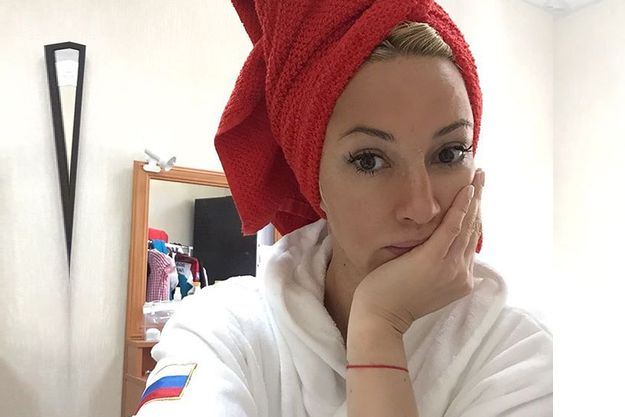 Лера Кудрявцева показала селфи после душа