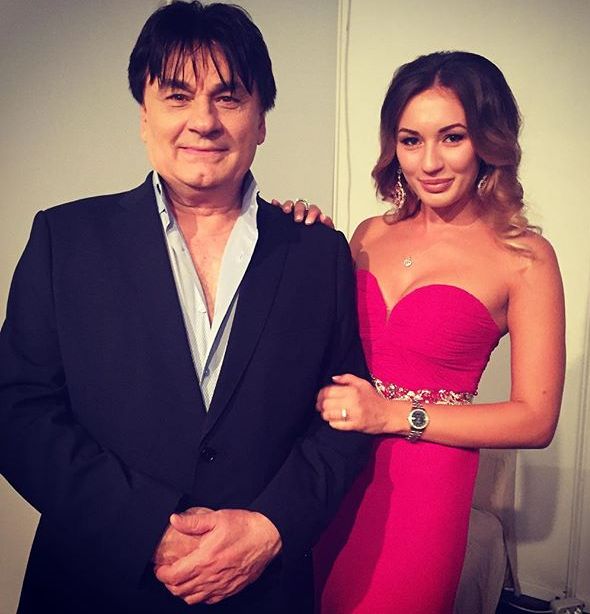 Александр Серов и его дочь Мишель