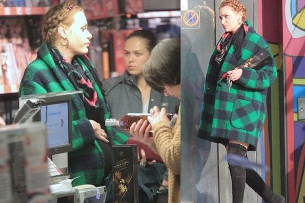 Беременная Слава из «НеАнгелов» покупает алкоголь