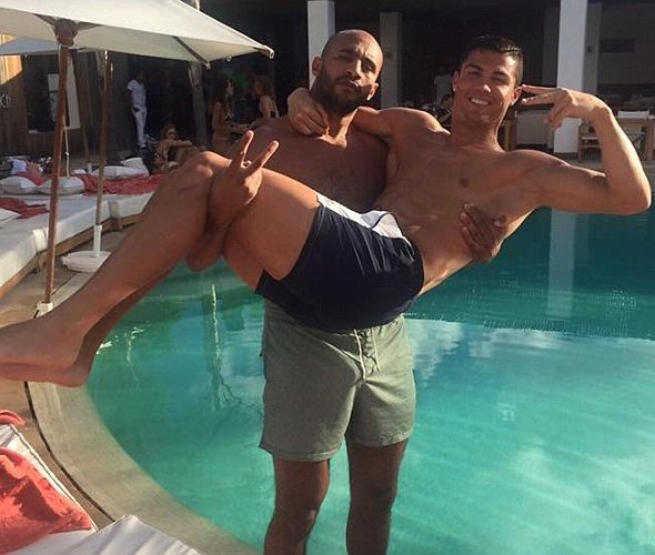 Криштиану Роналду и Бард Хари