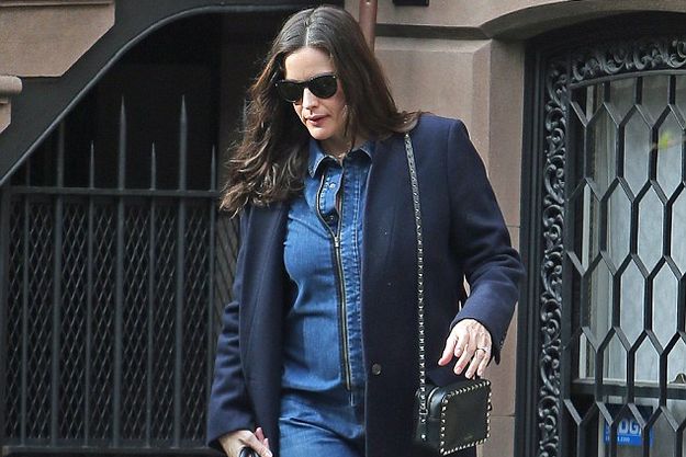 Беременная Лив Тайлер прогулялась по Нью-Йорку