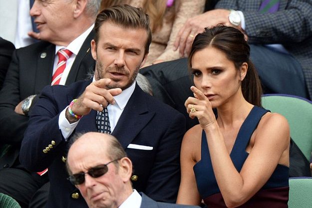 Дэвид и Виктория Бекхэмы