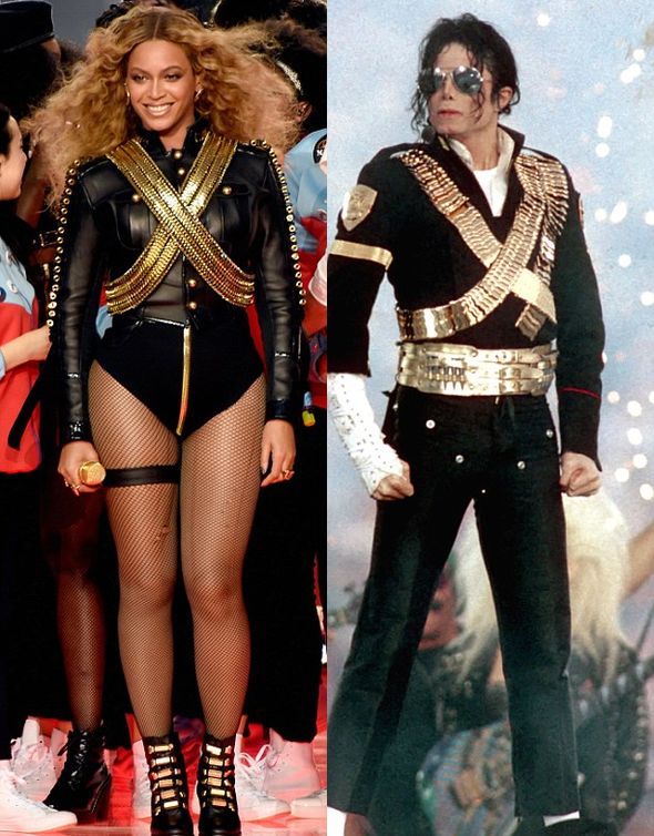 Бейонсе и Майкл Джексон