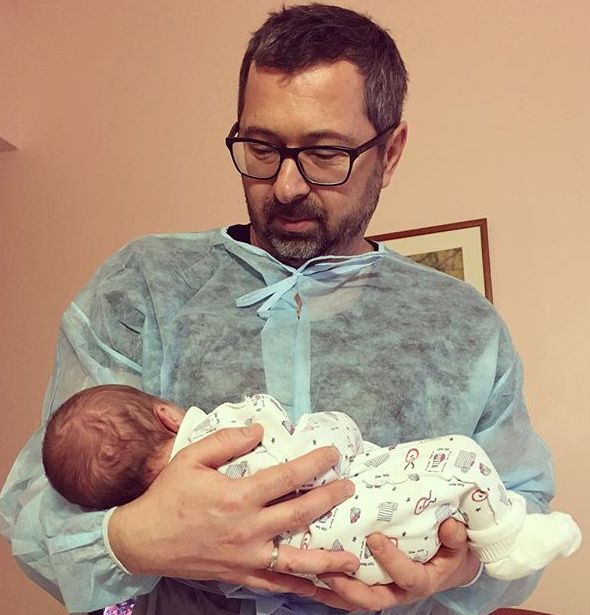 Алексей Рыжов с дочкой Лидией