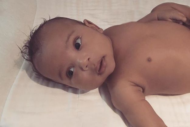 Ким Кардашьян опубликовала новое фото сына