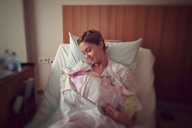 Агата Муцениеце подарила Павлу Прилучному дочку