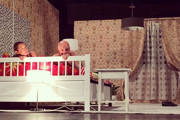 Анастасия Волочкова прокомментировала слухи о романе с партнером по сцене