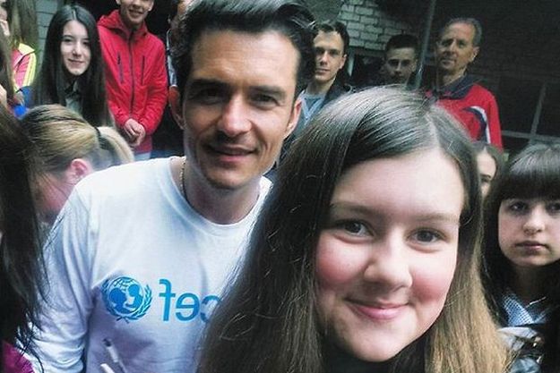 Орландо Блум приехал на Донбасс