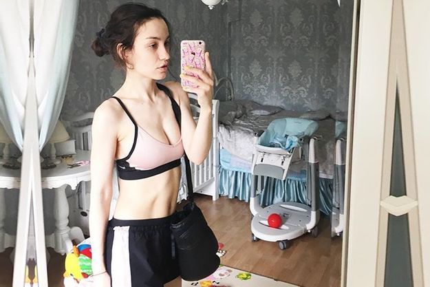 Виктория Дайнеко приятно удивила послеродовой фигурой