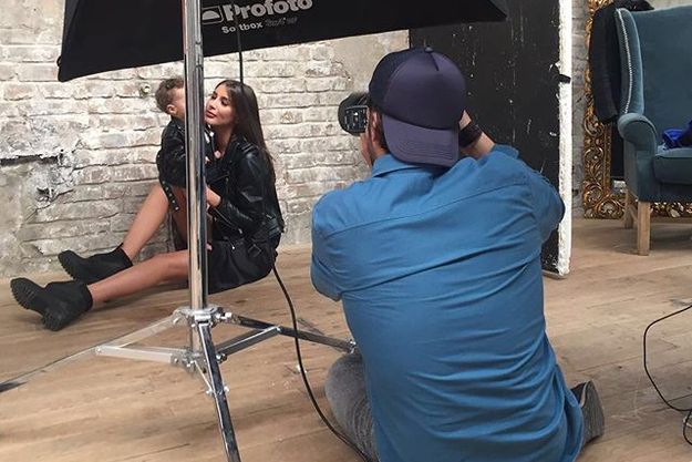 У дочери Кэти Топурии состоялась дебютная фотосессия