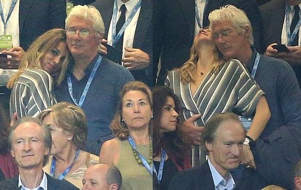 Ричард Гир и Алехандра Сильва