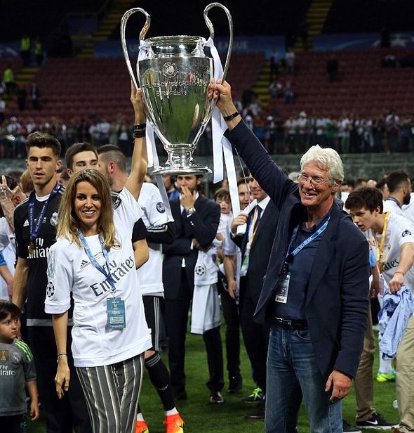 Ричард Гир и Алехандра Сильва