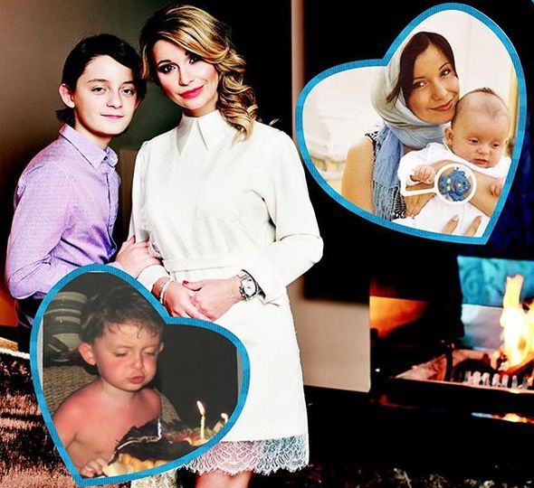 Ольга Орлова с сыном Артемом