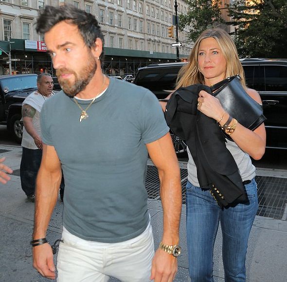 Дженнифер Энистон и Джастин Теру