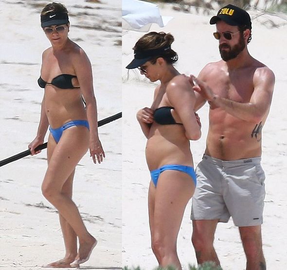 Дженнифер Энистон и Джастин Теру