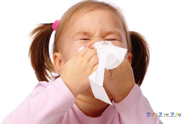 Лечение насморка у детей