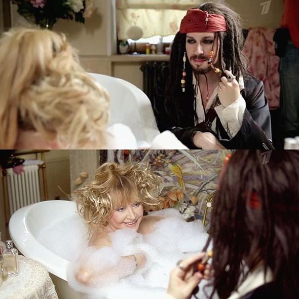 Алла Пугачева и Максим Галкин