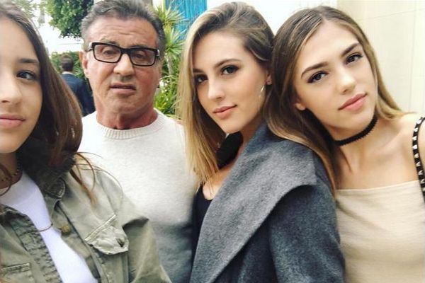 Сильвестр Сталлоне считает себя сорняком среди дочерей-роз