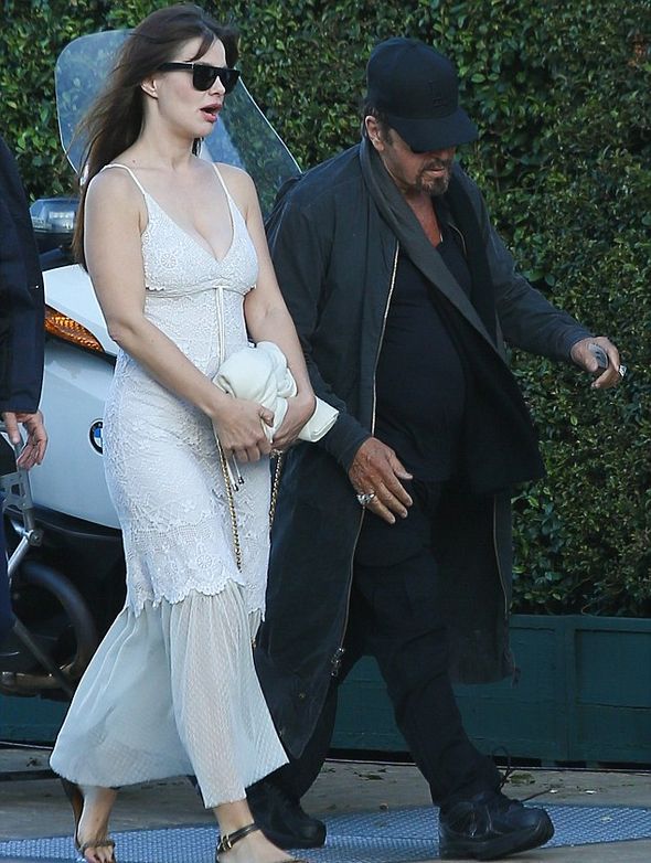 Аль Пачино и Лусила Сола