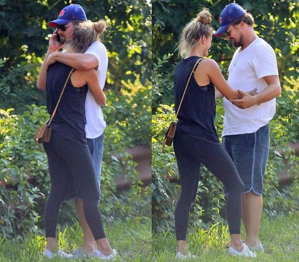 Леонардо ДиКаприо и Нина Агдал