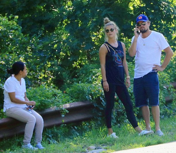 Леонардо ДиКаприо и Нина Агдал