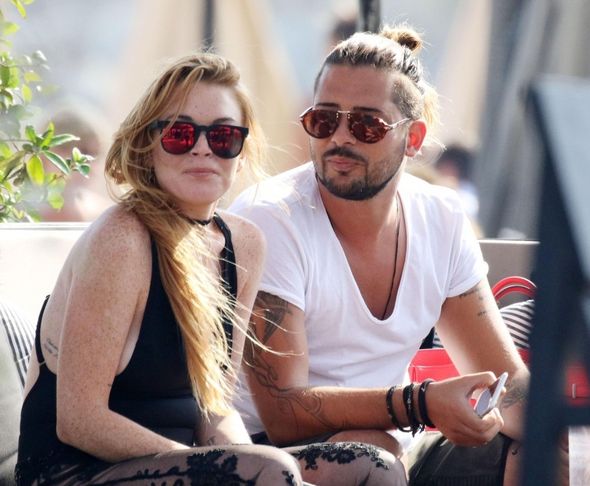 Линдси Лохан и Денис Папагеоргиу