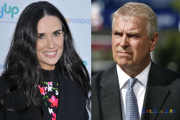 Елизавета II против романа принца Эндрю с Деми Мур