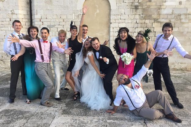 Андрей Гайдулян и Диана Очилова сыграли итальянскую свадьбу