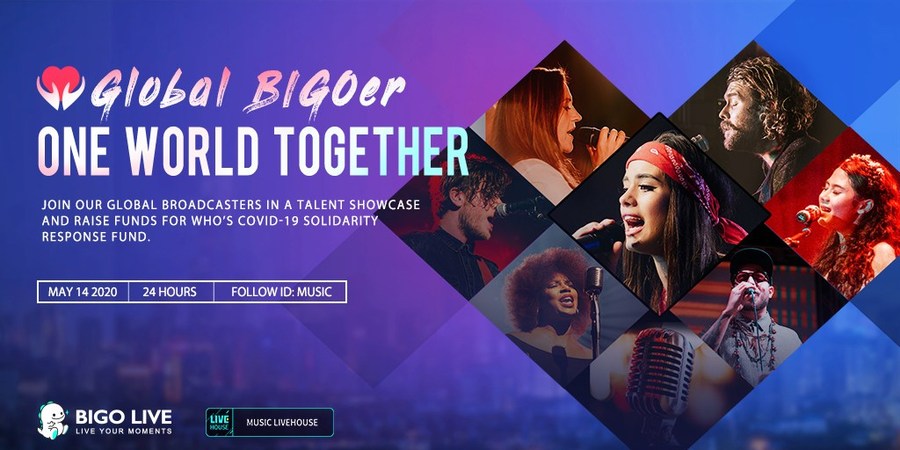 Акцию по сбору средств «Global BIG Oer One World Together» инициировала Bigo Live